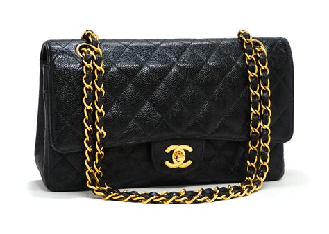 chanel handbags black classic|Chanel purses black original.